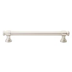 Gliderite 6-1/4" Modern Steel Euro Cabinet Pull Satin Nickel 4361-160-SN-1. Fixed Price $7.29.