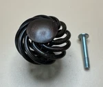 Gliderite 1.5 Twisted Birdcage Cabinet Knobs, Rustic Bronze, Lot Of 4, Screw. Fixed Price $9.45.